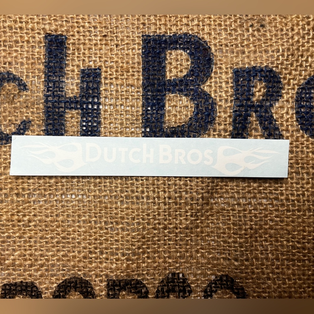 Dutch BROS Decal!
